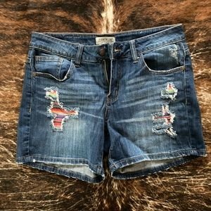 Judy Blue Serape Shorts
